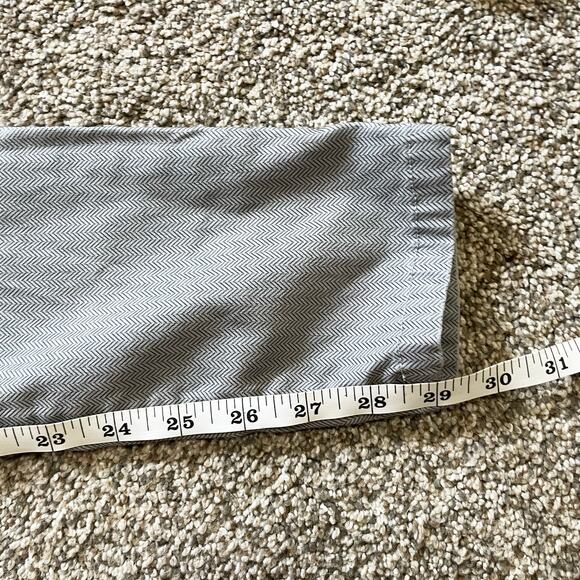 Bevy Flog Flog Herringbone Gray Drawstring Pants Size 27 - Picture 8 of 8
